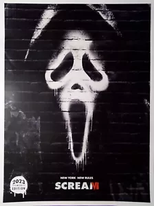 Póster de película Scream 6 9x12 edición limitada de Ghostface - Imagen 1 de 4