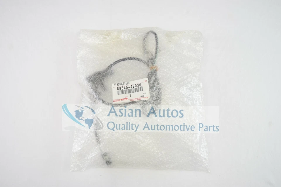 Genuine Lexus RX330 RX350 RX400h Rear Right ABS Wheel Speed Sensor 8954548030 - Image 1 of 1