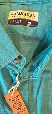 Magellan Mag Crosshatch 男式衬衫 2X 宽松版型 — 第 1/4 张图片