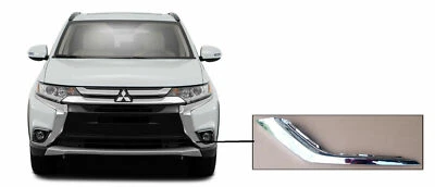 Trim Lower Front Left Chrome  Bumper Molding 6407A143 Mitsubishi Outlander 2016- - Image 1 of 3