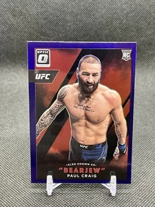 2022 Donruss Optic Purple AKA “Bearjew” Paul Craig #11 Heavyweight H4 - Picture 1 of 2