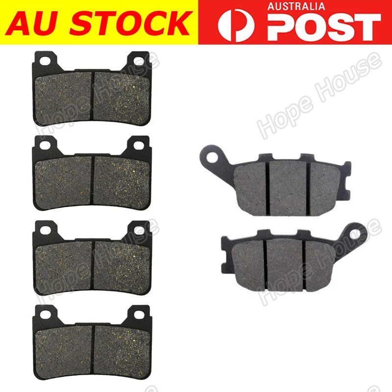 FRONT REAR Brake Pads for HONDA CBR 1000 RR4/RR5 Fireblade 2004 2005 - image 1 of 1