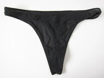 1 calcinha tanga Victoria's Secret 2002 malha transparente corte alto MÉDIA - Imagem 1 de 4