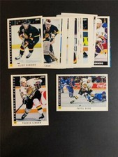 1993/94 Score Canadian Vancouver Canucks Team Set 24 Cards