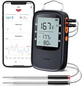 Bluetooth Meat Thermometer, Wireless Meat Thermometer for Smoker Oven, Digital G - Picture 1 of 8