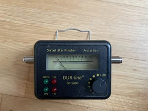 DUR-line SF 2400 Pro Satfinder mit Zeiger- und LED-Anzeige (100514) - Bild 1 von 8