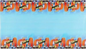 Hot Wheels Wild Racer Race Car Kids Birthday Party Decoration Plastic Tablecover - Picture 1 of 1