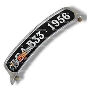 Aluminum Front Fender Mudguard Number Plate Compatible With BSA Motorcycles - Bild 1 von 12