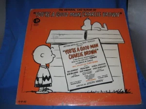 MUSICAL SOUNDTRACK "YOU'RE A GOOD MAN CHARLIE BROWN"  33 1/3 LP   RECORD[INV-42] - Imagen 1 de 4