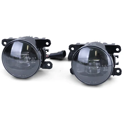 LED Nebelscheinwerfer Schwarz L + R für Renault Twingo Megane Scenic Kangoo - Bild 1 von 4