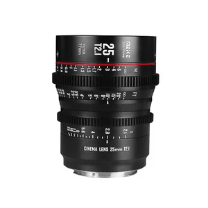 MEIKE 25mm T2.1 Cinema Prime Lens for Canon EF /PL-mount RED Komodo Camera Z CAM - Picture 1 of 10