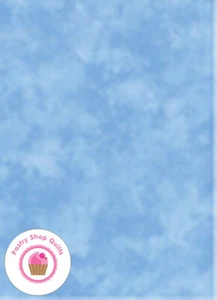 Moda MARBLES 9810 Sky Blue Tonal MODA FABRICS Quilt Fabric - Picture 1 of 6