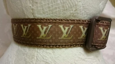 SMALL DOG COLLAR + LEAD 8"-12" NECK. Chihuahua, puppy. 20mm wide - Image 1 of 4