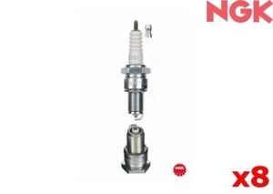 NGK Spark Plug FOR Lancia Beta 1983-84 2000 VX Coupe (828) Coupe BPR7ES x8 - Picture 1 of 1