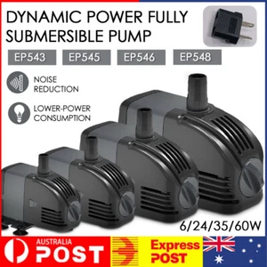 600-2800L/H Submersible Aqua Aquarium Fountain Pond Marine Water Pump Fish Tank - Picture 1 of 23