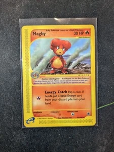 Magby 52/165 Expedition - Non-Holographic Rare Pokemon Card NM - Picture 1 of 1