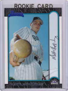 Matt Holiday 1999 ROOKIE CARD Bowman RC Baseball Holliday NEW YORK YANKEES - Bild 1 von 2