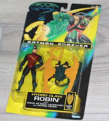 NIB Batman Forever HYDRO CLAW ROBIN Action Figure aqua attack gear Kenner 1995 - Image 1 of 4