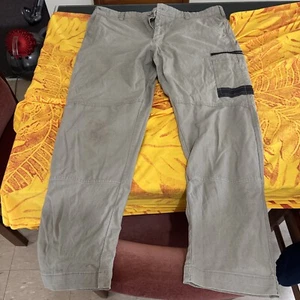 Men’s 40 Fxd Work Pants Beige Worn Twice Wp 3 Clearing Out Long - Picture 1 of 12