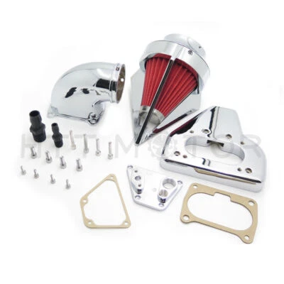 Intake Spike Air Cleaner Kits For 2002-2009 Honda Vtx 1800 R S C N F Chrome - Image 1 of 4