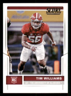 2017 Score #407 Tim Williams RC - Image 1 of 2