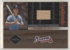 2004 Leaf Limited Lumberjacks Bats /50 Dale Murphy #LJ-10