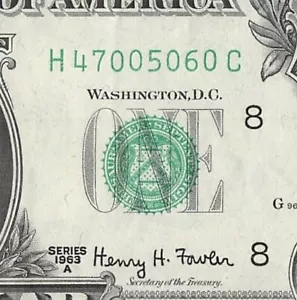 1963A $1 St Louis HC Better Block One Dollar Bill H47005060C G966 BP 1035 - Picture 1 of 11