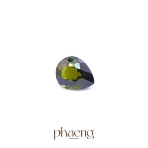 1.62ct. Green Tsavorite Garnet Loose gemstone Pear Cut Size 6.6 x 8.26mm. Cute - Picture 1 of 6
