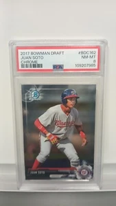 2017 Bowman Chrome Draft JUAN SOTO PSA 8 - Picture 1 of 2