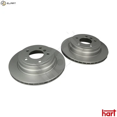 2x BRAKE DISC 258 016 FOR BMW 3/E90/E92/E91/Convertible X1/E84 N20B16A N43B16 - Image 1 of 4