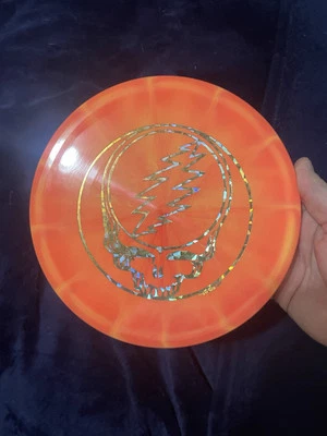 Discmania Lux Vapor Mutant Orange Yellow 174g MidRange Greatful dead   - Image 1 of 3
