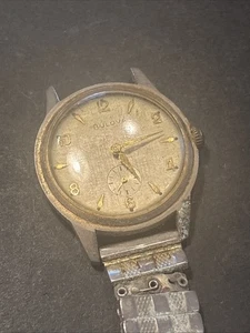 B07 VTG BULOVA Whale Watch 1969 AS IS Conditions For Parts Repair Restoration - Picture 1 of 24