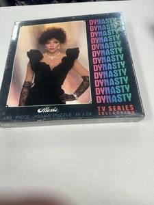 1984 Dynasty TV Series Alexis Joan Collins 551 pc Jigsaw Puzzle 18"x24" Sealed - Picture 1 of 2