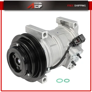 A/C Compressor w/Clutch For Cadillac CTS 5.7L 2004-2005 6.0L 2006-2007 - Picture 1 of 10