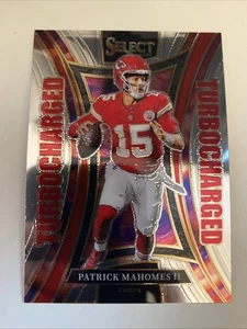 2024 Panini Select Patrick Mahomes II Turbocharged #1 Kansas City Chiefs  - Picture 1 of 2