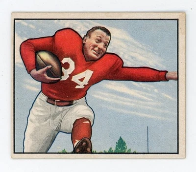 1950 Bowman MARLIN PAT HARDER Chicago Cardinals #93 EX Condition SET BREAK - Image 1 of 2