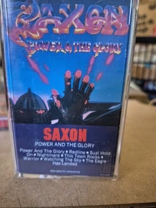 Saxon, Power and the Glory (Cassette) Heavy Metal cassette - Picture 1 of 2