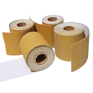 Sandpaper Roll Abrasive Roll For Woodworking 80 Grit Reinforced Cloth Backing - Picture 1 of 6