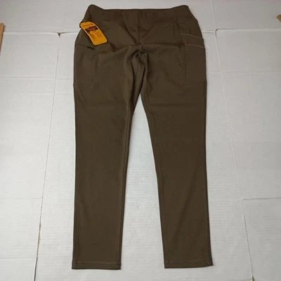 Legging para mujer Carhartt Force Fitted ligero utilitario talla L verde BN3609-W Foto 1 de 4