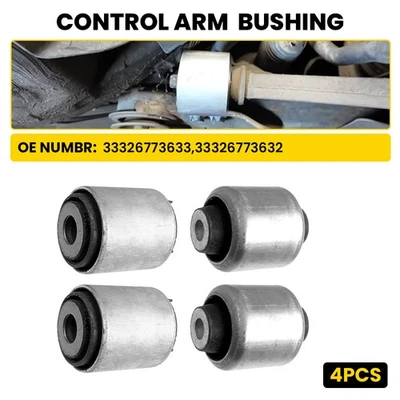 Rear Control Swing Arm Bushes Set of 4 Left and Right for BMW X5 E70 X6 E71 Uk - Image 1 of 4