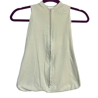 HALO Sleepsack Swaddle Baby Unisex Newborn Green Zip Front Sleepwear Loungewear - Image 1 of 4