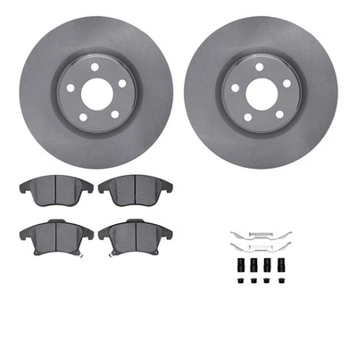For Lincoln MKZ 2017-2020 R1 Concepts WFUH1-99792 Front Brake Kit w Optimum Pads Foto 1 de 4
