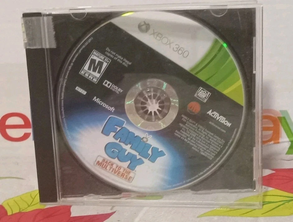 Disco Family Guy Back to the Multiverse Xbox 360 solo probado Foto 1 de 1