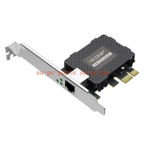 Desktop Server Network Card Gigabit Ethernet LAN RJ45 PCIe Adapter 2.5Gbps 1Gbps - Picture 1 of 4