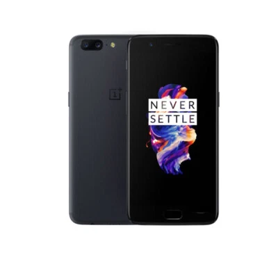 OnePlus 5 64GB/128GB Octa-Core Dual SIM 5.5" Unlocked Smartphone -- New Sealed - Image 1 of 4