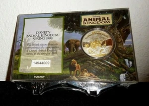 Disney Animal Kingdom Limited Edition Grand Opening Commemorative Silber & Gold - Bild 1 von 11