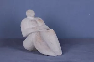 Oper Modern Skulptur Künstler Wohlstand Frau Geschnitzt Kunst Stein - Bild 1 von 12