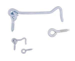Tuff Stuff Fasteners GATE HOOK & EYE 3  - 2 PER PKG - Picture 1 of 1