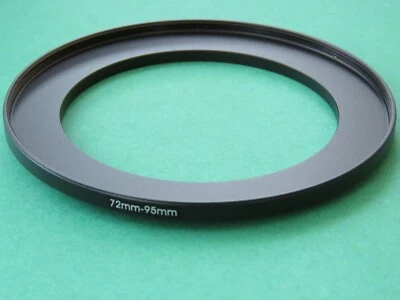 72mm-95mm Stepping Step Up Male-Female Filter Ring Adapter 72mm-95mm - Image 1 of 2