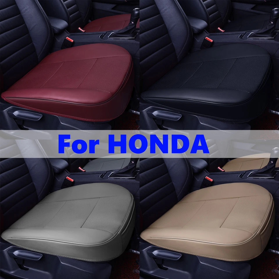 For Honda Accord/Civic/CR-V PU Leather Car Front Cover Cushion Seat Protector Foto 1 de 4